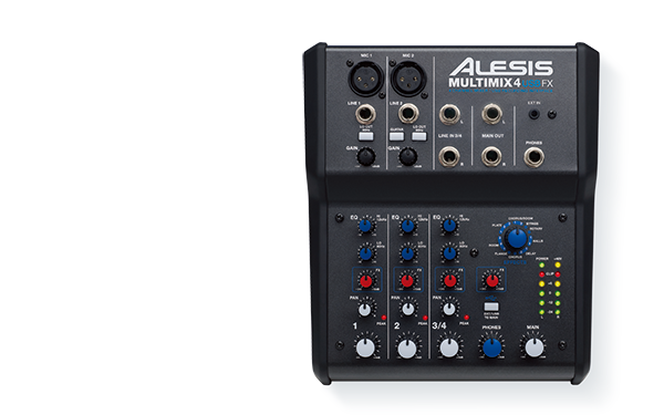 製品情報：MultiMix 4 USB FX：Alesis